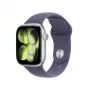 APPLE Watch Series 11 GPS + Cellular 42 mm sidabrinis aliuminio korpusas su Purple Fog Sport dirželiu S/M