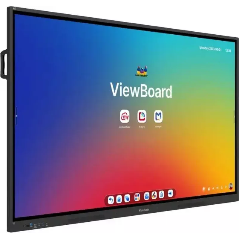 ViewSonic IFP8634 interaktyvi lenta 2,18 m (86 col.) 3840 x 2160 pikselių liečiamuoju ekranu juoda