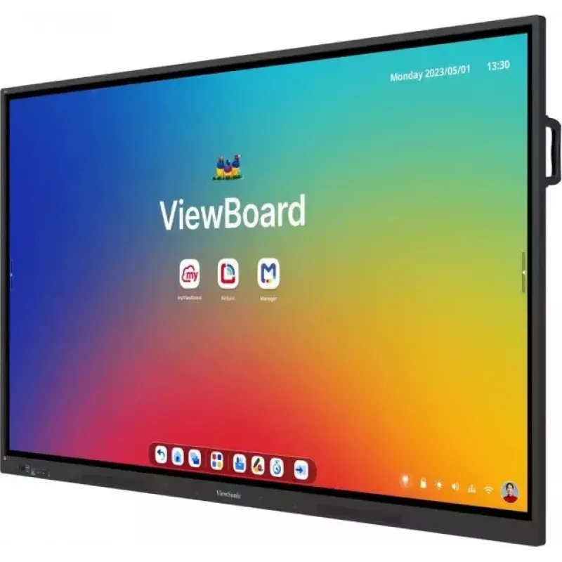 ViewSonic IFP8634 interaktyvi lenta 2,18 m (86 col.) 3840 x 2160 pikselių liečiamuoju ekranu juoda