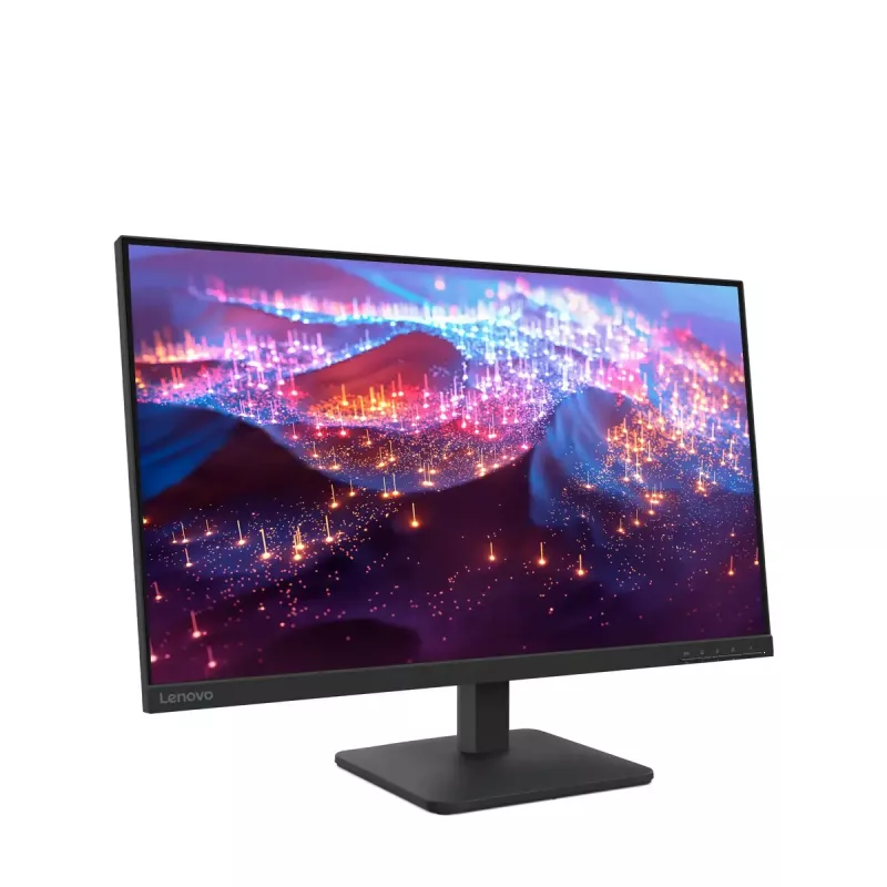 Monitorius Lenovo L27-4e 27 colių Full HD IPS LCD 1920x1080, 100 Hz, 6 ms, 300 cd/m², VESA 100x100, HDMI ir VGA, Raven Black
