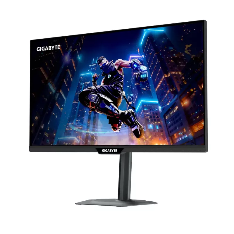 GIGABYTE M27Q3 27 colių QHD žaidimų monitorius - 2560 x 1440, 300Hz, 1ms, 400 cd/m², FreeSync Premium, Display HDR400, HDMI 2.0, Displayport 1.4