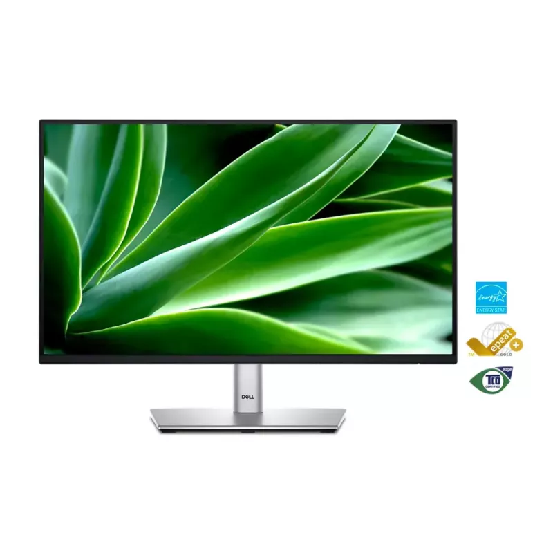 DELL P2225H monitor 54,6 cm (21,5 colio) Full HD LCD juodas, sidabrinis
