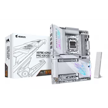 Motininė plokštė GIGABYTE X870E AORUS PRO X3D ICE, AMD AM5, ATX