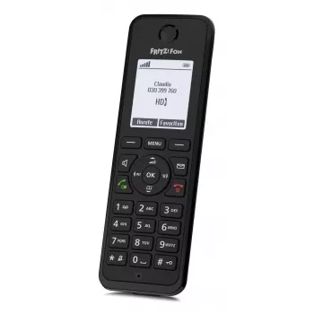 DECT ragelis FRITZ Fon M3 belaidis ragelis Skambučio numerio atpažinimas Juoda