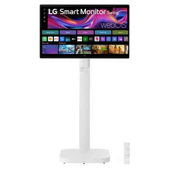 LG 32U889SA-W kompiuterio monitorius 80 cm (31,5 col.) 3840 x 2160 pikselių 4K Ultra HD LCD jutiklinis kiosko baltas