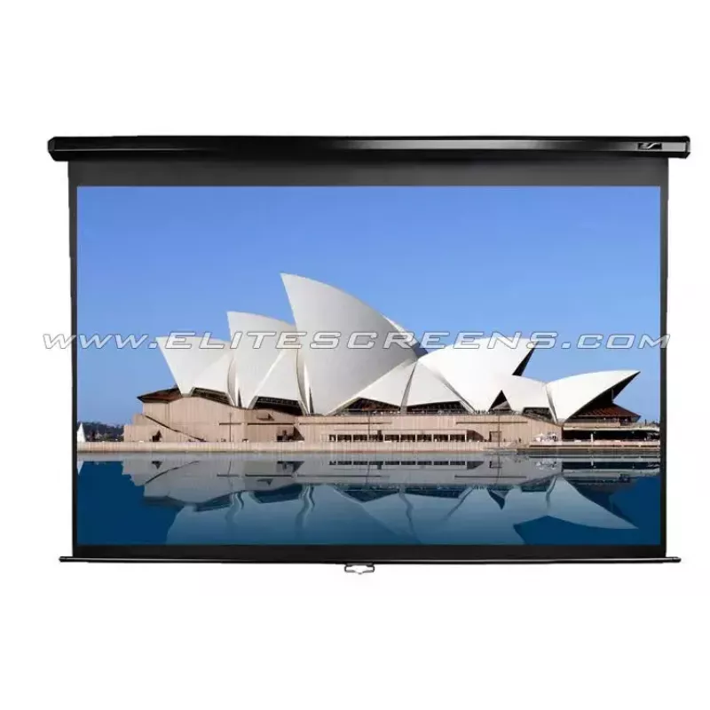 Projekcinis ekranas Elite Screens M99UWS1 99 colių (2,51 m) rankinis 1:1