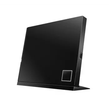 ASUS SBW-06D2X-U išorinis optinis diskų įrenginys Blu-Ray DVD Combo juodas