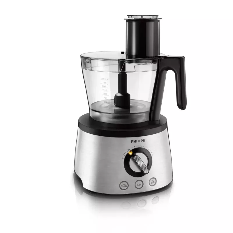 Virtuvinis kombainas Philips HR7778/00 3.4 L dubuo, 1300 W, 32 funkcijos, 12 greičių, nerūdijantis plienas