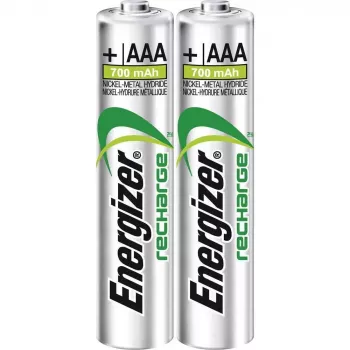 Įkraunama baterija Energizer Power Plus AAA NiMH 1,2 V, 2 vnt., 44,5 mm x 10,5 mm, 11 g