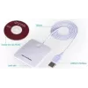 Transcend SMART CARD READER USB PC/SC N68 Baltas
