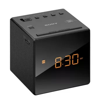 Sony ICF-C1 radijo laikrodis, AM/FM, 87.5-108 MHz, 531-1602 kHz, 0.1 W, 6.6 cm