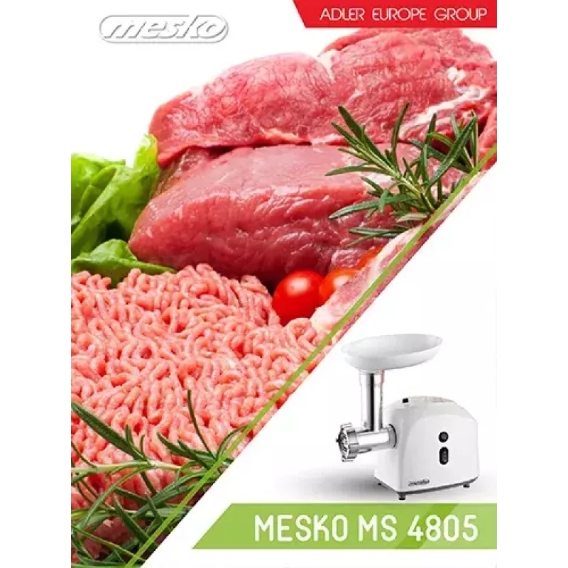 Mėsmalė Mesko Home MS 4805 600 W balta