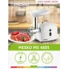 Mėsmalė Mesko Home MS 4805 600 W balta