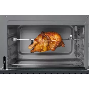 Caso TO 20 Design-Oven elektrinė kompaktiška orkaitė, 20 l, 1500 W, konvekcija, iešmas, laikmatis, iki 230 °C, juodos spalvos