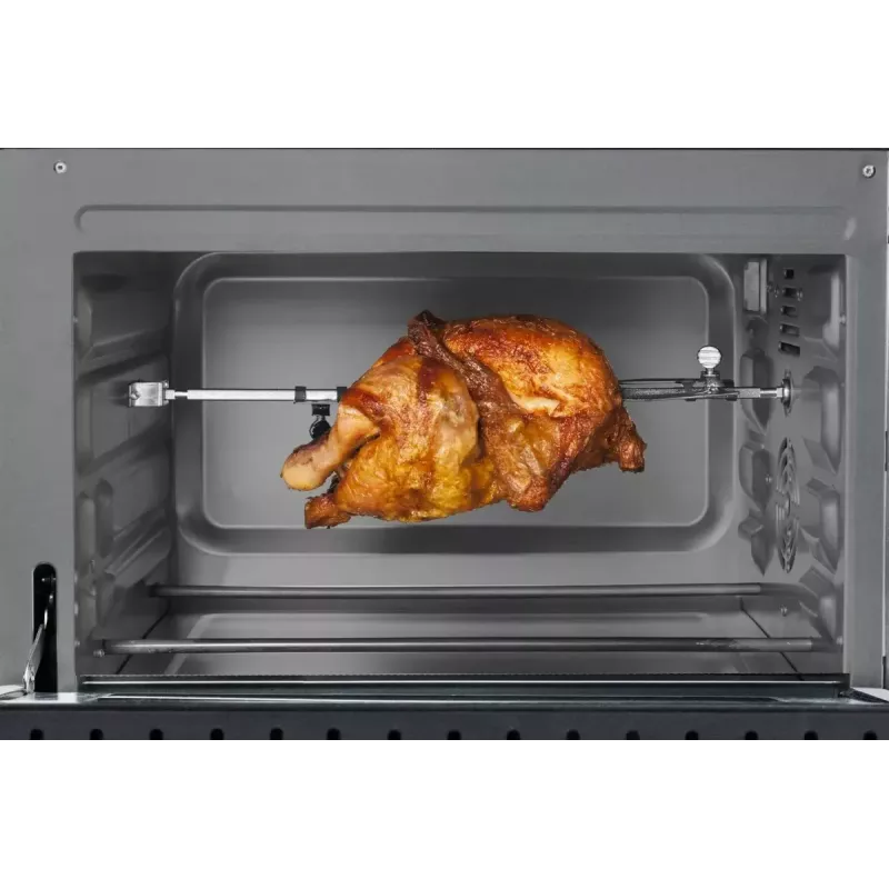 Caso TO 20 Design-Oven elektrinė kompaktiška orkaitė, 20 l, 1500 W, konvekcija, iešmas, laikmatis, iki 230 °C, juodos spalvos