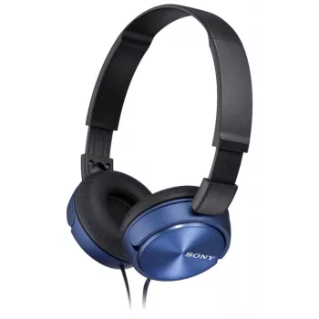 Sony MDR-ZX310, laidinės ausinės, 10 - 24000 Hz, muzika, 125 g, mėlyna