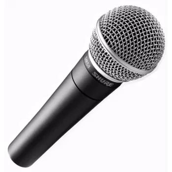 Shure SM58 Black – dinaminis vokalinis mikrofonas