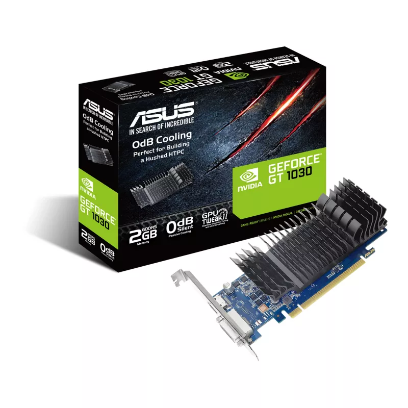 ASUS GT1030-SL-2G-BRK NVIDIA GeForce GT 1030 2 GB GDDR5 vaizdo plokštė