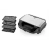Sumuštinių keptuvė ETA Sorento 3151 90010 — 900 W, 4 sumuštiniai, nerūdijantis plienas/juoda