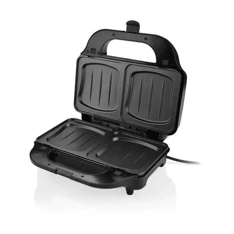Sumuštinių keptuvė ETA Sorento 3151 90010 — 900 W, 4 sumuštiniai, nerūdijantis plienas/juoda