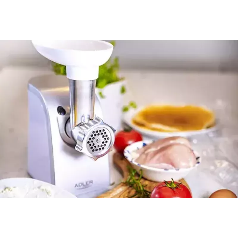 Mėsmalė Adler AD 4808 350 W Balta