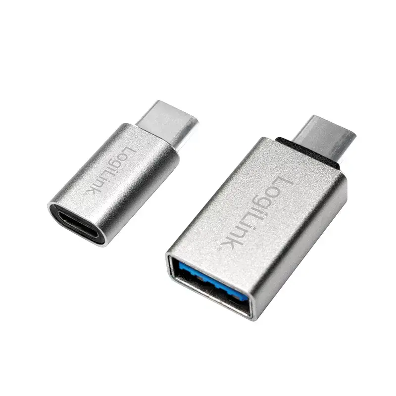 LogiLink AU0040 lyties keitiklis USB 3.1 C / USB 3.0 A / Micro USB 2.0 aliuminis