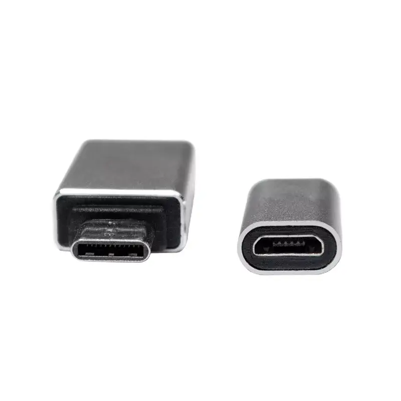 LogiLink AU0040 lyties keitiklis USB 3.1 C / USB 3.0 A / Micro USB 2.0 aliuminis