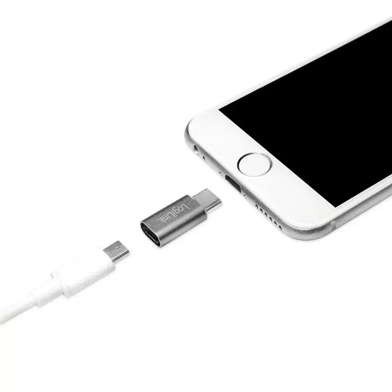 LogiLink AU0040 lyties keitiklis USB 3.1 C / USB 3.0 A / Micro USB 2.0 aliuminis