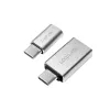 LogiLink AU0040 lyties keitiklis USB 3.1 C / USB 3.0 A / Micro USB 2.0 aliuminis