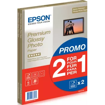 Epson Premium Glossy Photo Paper - A4 - 2x 15 lapų