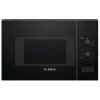 Įmontuojama solo mikrobangų krosnelė Bosch Serie 4 BFL520MB0 — 800 W, 20 L, sukamoji rankenėlė, juoda
