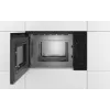 Įmontuojama solo mikrobangų krosnelė Bosch Serie 4 BFL520MB0 — 800 W, 20 L, sukamoji rankenėlė, juoda