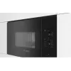 Įmontuojama solo mikrobangų krosnelė Bosch Serie 4 BFL520MB0 — 800 W, 20 L, sukamoji rankenėlė, juoda