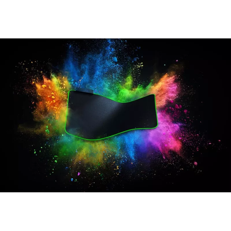 Žaidimų pelės kilimėlis Razer Goliathus Extended Chroma juodas