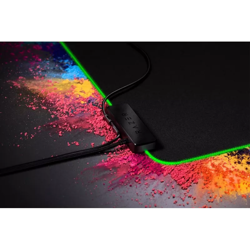 Žaidimų pelės kilimėlis Razer Goliathus Extended Chroma juodas