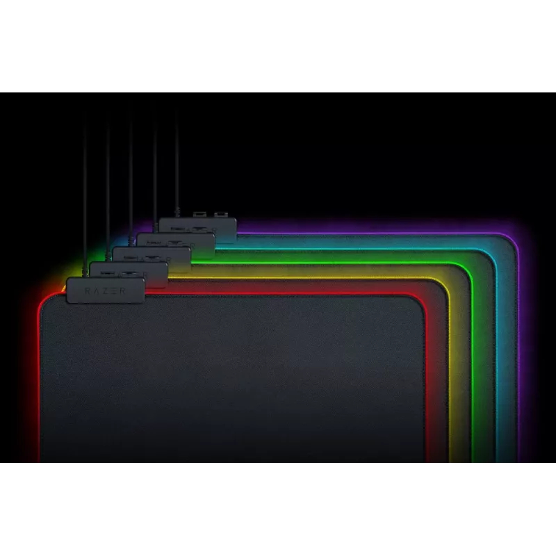 Žaidimų pelės kilimėlis Razer Goliathus Extended Chroma juodas