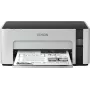 Rašalinis spausdintuvas Epson EcoTank ET‑M1100 — vienspalvis, A4, 32 ppm, 1440×720 dpi, integruota talpykla, USB 2.0, pilka/juoda