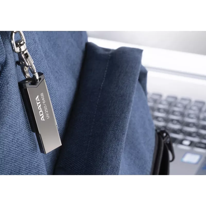 ADATA UV250 USB atmintukas 16 GB USB Type-A 2.0 sidabrinis