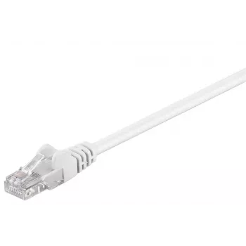 Tinklo kabelis GOOBAY 68508 Cat5e U/UTP RJ-45 — 5 m, baltas