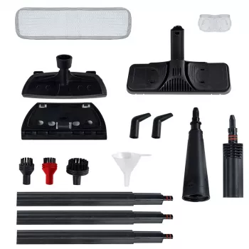 Garinis valytuvas Polti Vaporetto Smart 30_S cilindrinis 1.6 L 1800 W pilka, balta