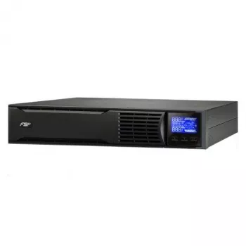 FSP Champ Rack 2K nepertraukiamo maitinimo šaltinis (UPS) Dvigubo keitimo (Online) 2 kVA 1800 W 3 AC lizdai