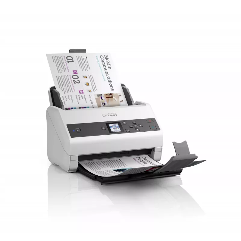 Epson WorkForce DS-870 lakštinis skaitytuvas 600 x 600 DPI A4 pilka, balta