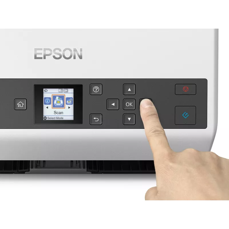 Epson WorkForce DS-870 lakštinis skaitytuvas 600 x 600 DPI A4 pilka, balta