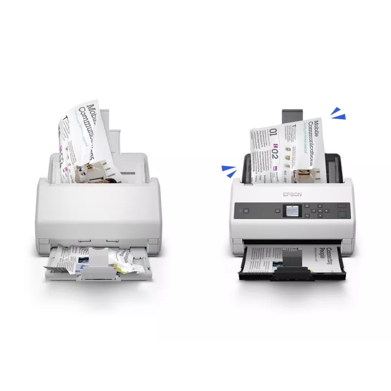 Epson WorkForce DS-870 lakštinis skaitytuvas 600 x 600 DPI A4 pilka, balta