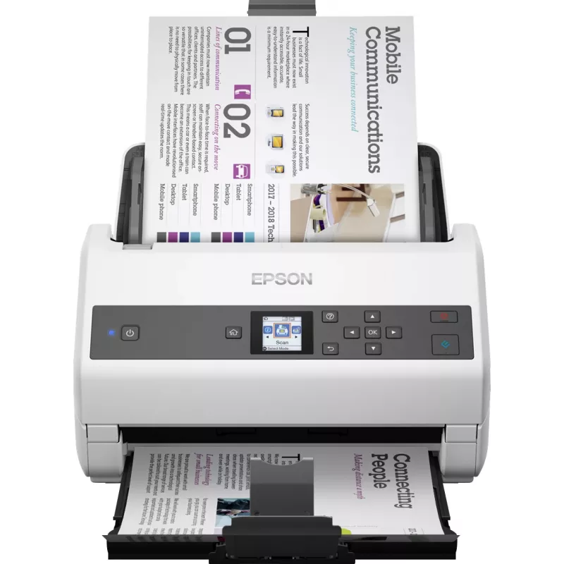 Epson WorkForce DS-870 lakštinis skaitytuvas 600 x 600 DPI A4 pilka, balta