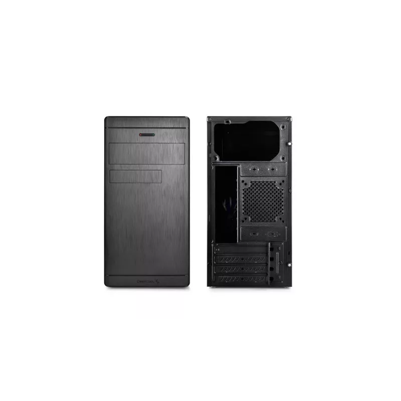 Korpusas DeepCool Wave V2 Mini Tower juodas – microATX/Mini-ITX, 350×175×390 mm, GPU iki 34 cm, aušintuvo aukštis 14 cm