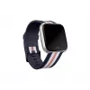 Fitbit FB166WBNVPKL hibridinis dirželis laikrodžiui (tamsiai mėlynas/rožinis)