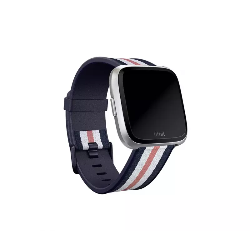 Fitbit FB166WBNVPKL hibridinis dirželis laikrodžiui (tamsiai mėlynas/rožinis)