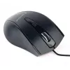 GEMBIRD USB optinė dešininė pelė MUS-4B-02 — 1200 DPI, 4 mygtukai, laidas, juoda