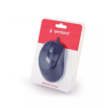 GEMBIRD MUS-6B-01 Optinė pelė, 6 mygtukai, USB, juoda